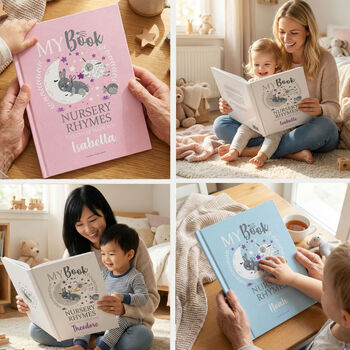 Nursery Rhymes Book Personalised For Baby, 11 of 12