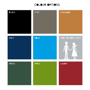 Personalised 'Lovers' Anniversary Valentine Papercut Or Print, 6 of 6