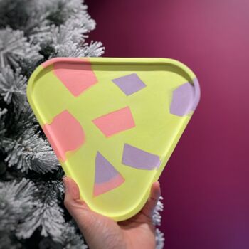 Jesmonite Triangle Tray, 7 of 7