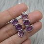 Purple Amethyst Earrings: February Birthstone, thumbnail 5 of 8