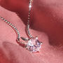 Swarovski Diamond Ring Solitaire Necklace, thumbnail 1 of 3