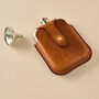 Hip Flask With Personalised Leather Case, thumbnail 1 of 2