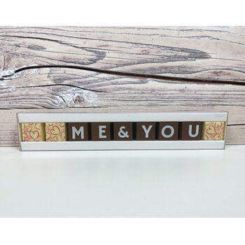 Personalised Romantic Message In Chocolate, 6 of 8