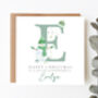Personalised Snowman Splatter Christmas Card, thumbnail 1 of 2