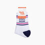 Cool Mom Organic Cotton Sports Socks In White, thumbnail 4 of 4