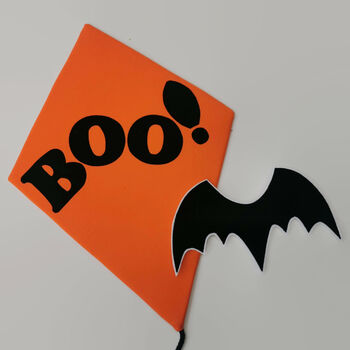 Boo Halloween Sign, Kite Wall Sign, 12 of 12