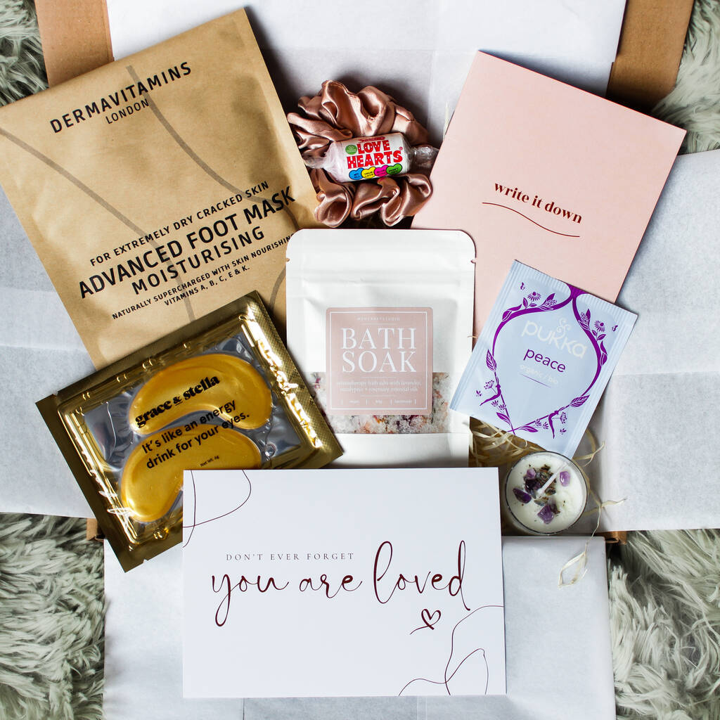 You Are Loved Self Care Pamper Hamper By MTH Craft Studio ...