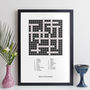 Personalised Traditional Crossword Print With Clues, thumbnail 2 of 12