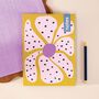 A5 Dotty Fleur Notebook, thumbnail 2 of 7