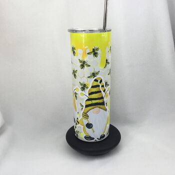 Bumble Bee Gnome Insulated Tumbler, 4 of 6
