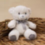 Personalised Huggy Soft White Bear, thumbnail 1 of 5