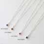 Birthstone Necklace, thumbnail 4 of 4