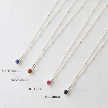 Birthstone Necklace, 4 of 4