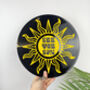See The Sun Upcycled 12' Lp Vinyl Record Decor, thumbnail 1 of 8