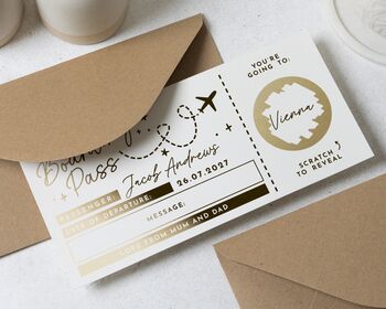 Surprise Holiday Boarding Pass Voucher, 5 of 9