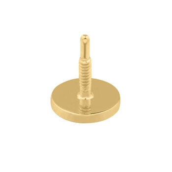 14ct Gold Filled Circle Labret Earring, 3 of 12