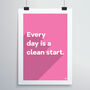 Clean Start Print, thumbnail 5 of 12