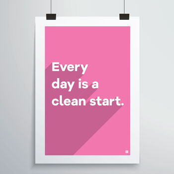 Clean Start Print, 5 of 12