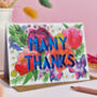 'Many Thanks' Thank You Card, thumbnail 1 of 6