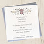 Pack Of Personalised Baby Shower Invitations, thumbnail 2 of 4