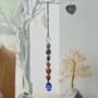 Chakra Gemstone Hanging Decoration | Evil Eye Protection, thumbnail 1 of 5