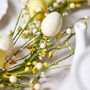 Spring Yellow And Green Easter Eggs Garland, thumbnail 5 of 6