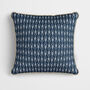 Personalised Blue Gingerbread House Cushion, thumbnail 3 of 7