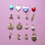 Create Your Own Chunky Gold Charm Necklace, thumbnail 3 of 8