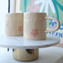 Haley Xl Handmade 'Lovely Day' Ceramic Coffee Mug, thumbnail 2 of 4