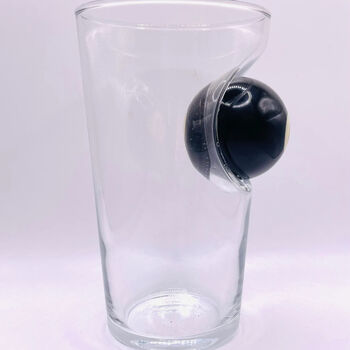 Personalised Pool Ball Pint Glass, 4 of 4