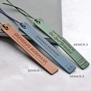 Personalised Father's Day Bookmark For Grandad, 6 of 8