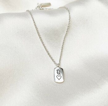 Sterling Silver Queen Of Hearts Necklace, 2 of 6