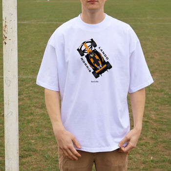 Lando Norris From Above Oversized T Shirt, 10 of 10