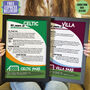 80 Years Of Being A Football Fan 80th Birthday Print Gift 50 Clubs Available, thumbnail 5 of 7