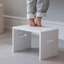 Sebra Step Stool In Classic White, thumbnail 3 of 4