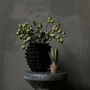 Massimo Black Cement Vase, thumbnail 3 of 8