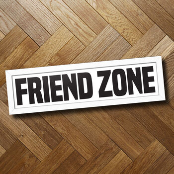 'Friend Zone' Framed Long Landscape Print, 3 of 6