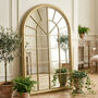 Vintage Arch Window Mirror, thumbnail 1 of 5