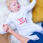 Personalised First Christmas Baby Sleepsuit, thumbnail 1 of 4