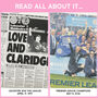 Leicester City Personalised Football Gift Foxes Newspaper History Book, thumbnail 4 of 12