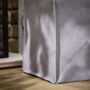 Personalised Grey Jute Log Bag, thumbnail 4 of 5