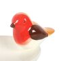 Robin Bird Bath Trinket Dish, thumbnail 2 of 2