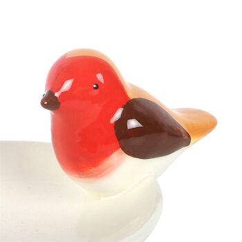 Robin Bird Bath Trinket Dish, 2 of 2
