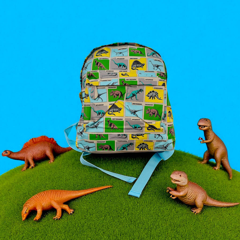 Back To School Bag Dinosaur Backpack For Kids, 1 of 6