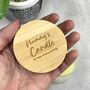 Personalised Vanilla Scented Candle, thumbnail 4 of 6