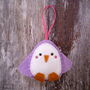 Colourful Penguin Handmade Felt Decoration, thumbnail 9 of 10