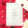 Traitors Style First Christmas Together Faithful Love Letter, thumbnail 1 of 12