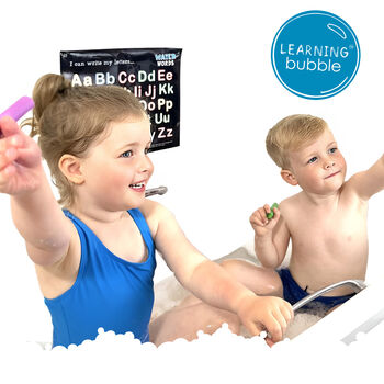 Water Words: Educational Bath Toys And Letter Games Bath Crayons, Letter, Word And Phonics Flashcards, 6 of 7