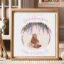 Granddaughter 1st Birthday Personalised Princess Bear Card, thumbnail 5 of 6