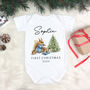 Personalised Baby’s First Christmas Bodysuit Gift – Xmas Outfit, thumbnail 1 of 6